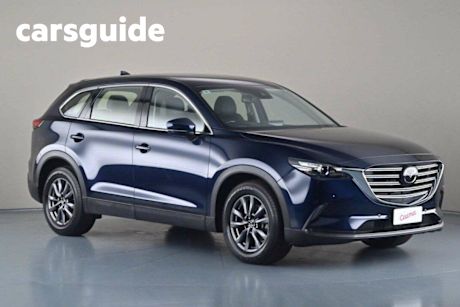 Blue 2023 Mazda CX-9 Wagon Touring (fwd)