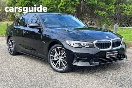 Black 2021 BMW 330E Sedan Sport Phev