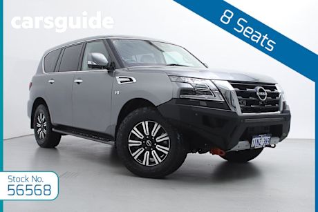 Silver 2023 Nissan Patrol Wagon TI (4X4)