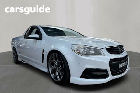 White 2013 Holden UTE Utility SS