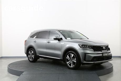 Grey 2021 Kia Sorento Wagon Sport+ 7 Seat