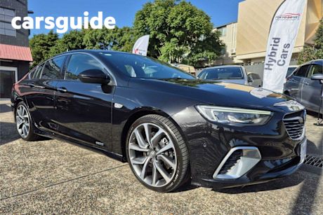 Black 2018 Holden Commodore Liftback VXR