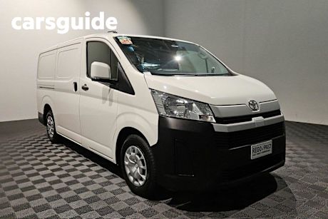 White 2021 Toyota Hiace Van LWB GL