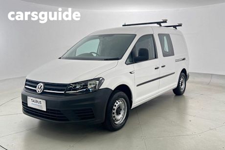White 2020 Volkswagen Caddy Van Maxi Crewvan TDI250