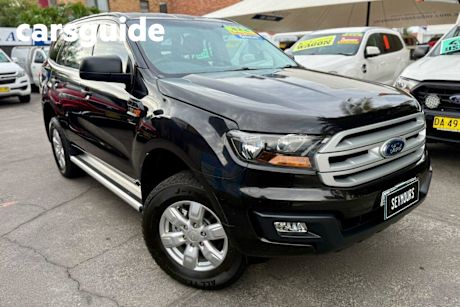 Black 2016 Ford Everest Wagon AMBIENTE (4WD 7 SEAT) UA 3.2DT
