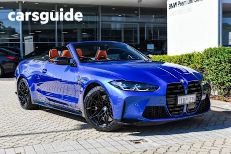 Blue 2024 BMW M4 Convertible Competition M Xdrive