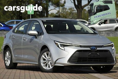 Silver 2022 Toyota Corolla Sedan Ascent Sport Hybrid