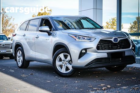 Silver 2024 Toyota Kluger Wagon GX Hybrid AWD