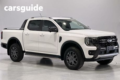 White 2024 Ford Ranger Double Cab Pick Up Wildtrak 3.0 (4X4)