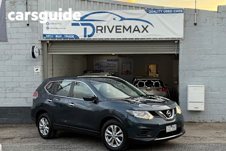 Blue 2014 Nissan X-Trail Wagon ST (fwd)