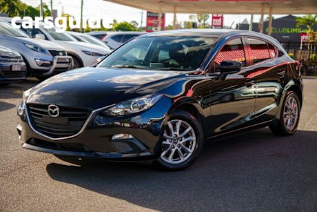 Black 2014 Mazda 3 Hatchback Maxx