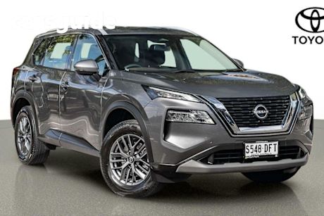 Grey 2023 Nissan X-Trail Wagon ST (4WD) 7 Seat