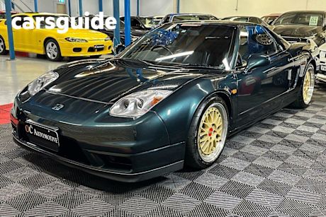 Green 1993 Honda NSX Coupe