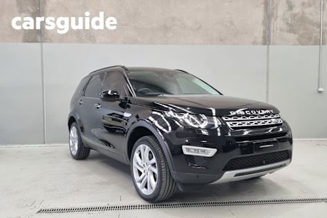 Black 2016 Land Rover Discovery Sport Wagon SD4 HSE Luxury