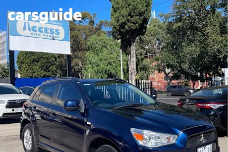 Blue 2012 Mitsubishi ASX Wagon (2WD)
