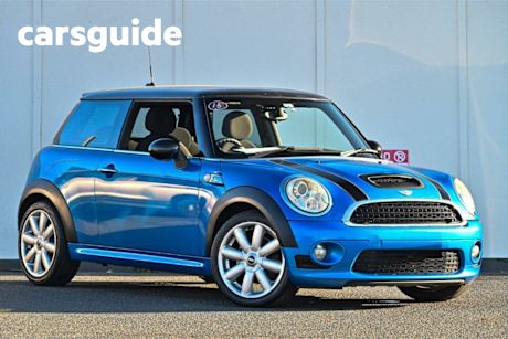 Blue 2007 Mini Cooper Hatchback S