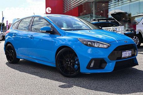 Blue 2017 Ford Focus Hatchback RS