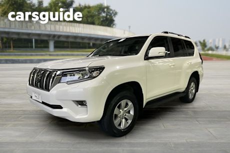 White 2023 Toyota Landcruiser Prado Wagon GXL