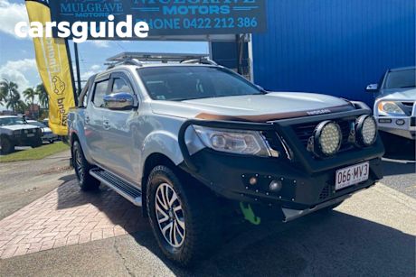 Silver 2017 Nissan Navara Dual Cab Utility ST-X (4X4)
