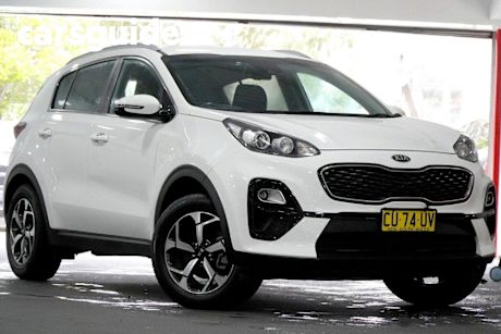 White 2019 Kia Sportage Wagon SI (fwd)