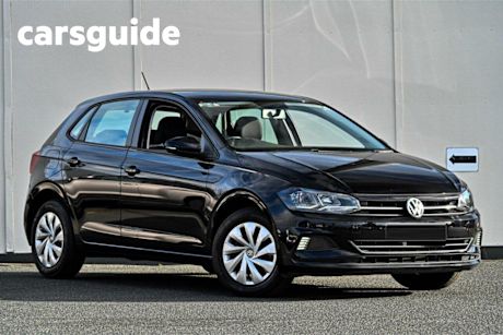 Black 2019 Volkswagen Polo Hatchback 70 TSI Trendline