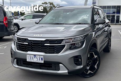 Grey 2023 Kia Seltos Wagon Sport+ (fwd)