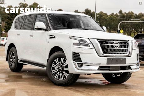 White 2025 Nissan Patrol Wagon TI-L