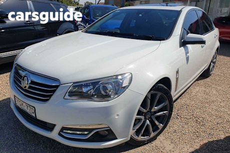 White 2016 Holden Calais Sedan V