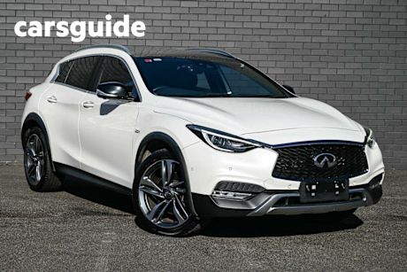White 2018 Infiniti QX30 Wagon Sport