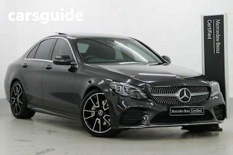 Grey 2020 Mercedes-Benz C220 Estate D