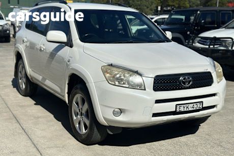 White 2006 Toyota RAV4 Wagon Cruiser (4X4)