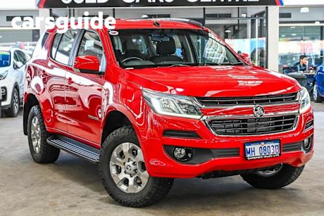 Red 2018 Holden Trailblazer Wagon LT (4X4)