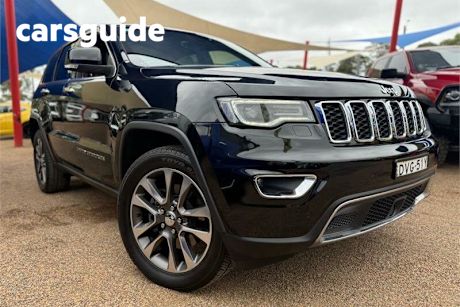 Black 2017 Jeep Grand Cherokee Wagon Limited (4X4)