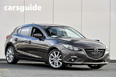 Brown 2015 Mazda 3 Hatchback SP25
