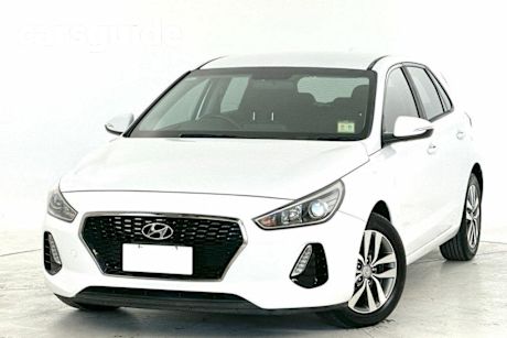 White 2018 Hyundai I30 Hatchback Active