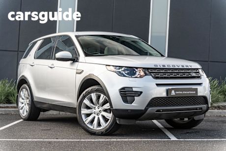 Silver 2017 Land Rover Discovery Sport Wagon TD4 150 SE 5 Seat