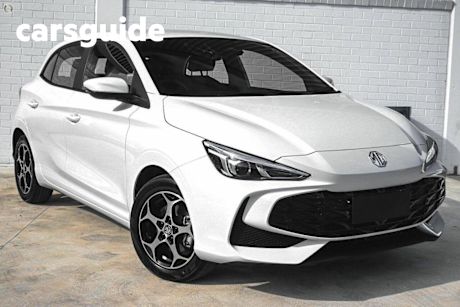 White 2025 MG MG3 Hatch Excite