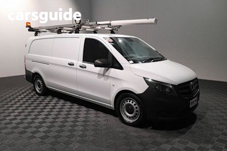 White 2018 Mercedes-Benz Vito Van 114 Bluetec LWB