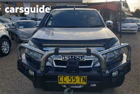 Silver 2015 Isuzu D-MAX Crew Cab Utility LS-U HI-Ride (4X4)