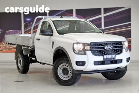 White 2024 Ford Ranger Cab Chassis XL 2.0 (4X4)