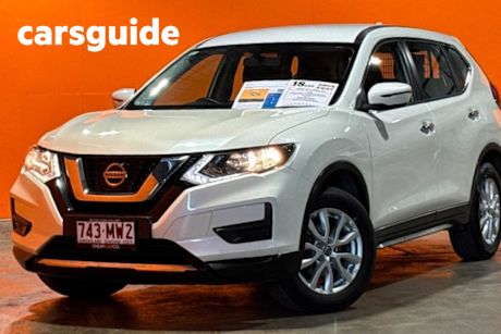 White 2021 Nissan X-Trail Wagon ST (2WD)