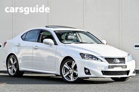 White 2011 Lexus IS250 Sedan Sports Luxury