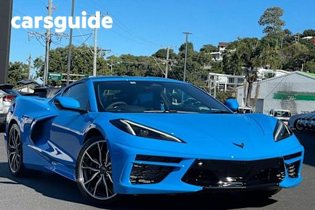 Blue 2023 Chevrolet Corvette Coupe Stingray 3LT