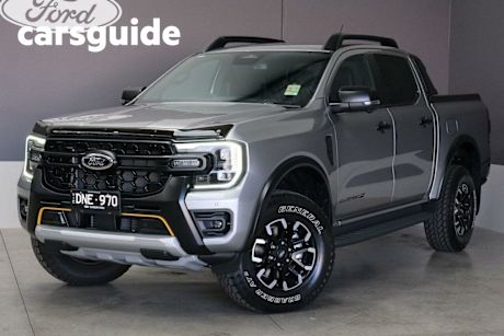 Silver 2025 Ford Ranger Double Cab Pick Up Wildtrak 2.0 (4X4)