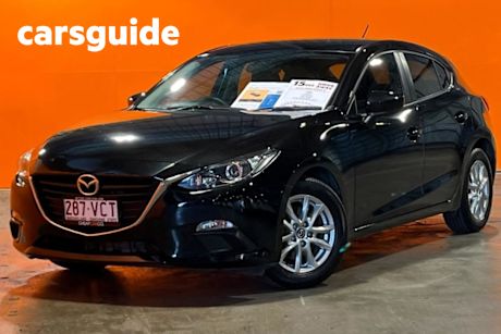 Black 2014 Mazda 3 Hatchback Touring