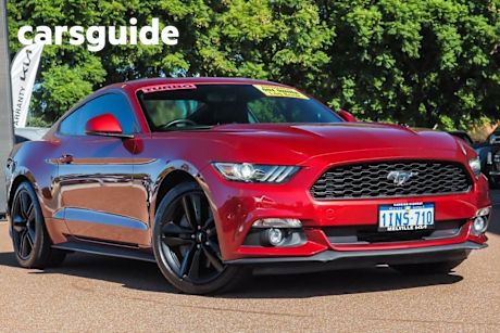 Red 2017 Ford Mustang Coupe Fastback 2.3 Gtdi