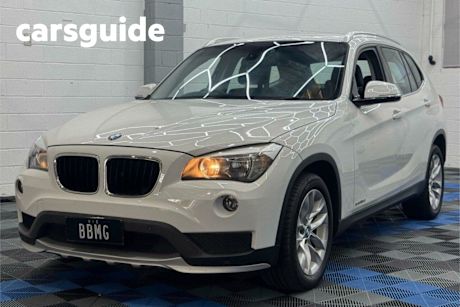 White 2014 BMW X1 Wagon Sdrive 18D