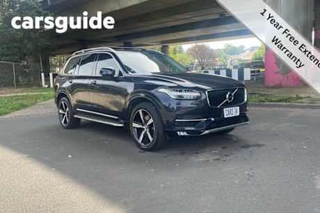 Blue 2016 Volvo XC90 Wagon T6 2.0 Momentum