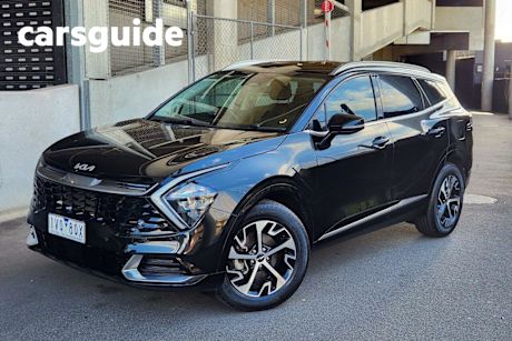 Black 2022 Kia Sportage Wagon SX (awd)