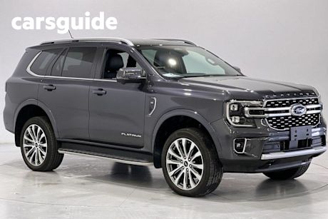 Grey 2024 Ford Everest Wagon Platinum (4WD)